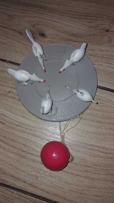 Игрушка ссср винтаж клюющие курочки
