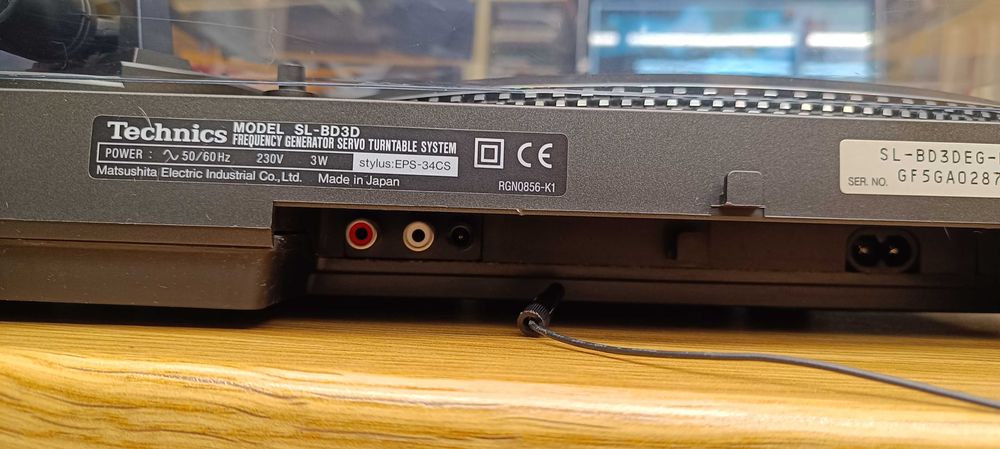 Вініловий програвач Technics SL-BD3D  (є відео роботи)