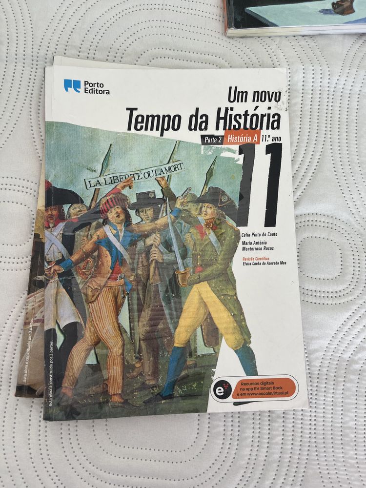 Manual Um novo tempo da Historia 11 Parte 1,2,3