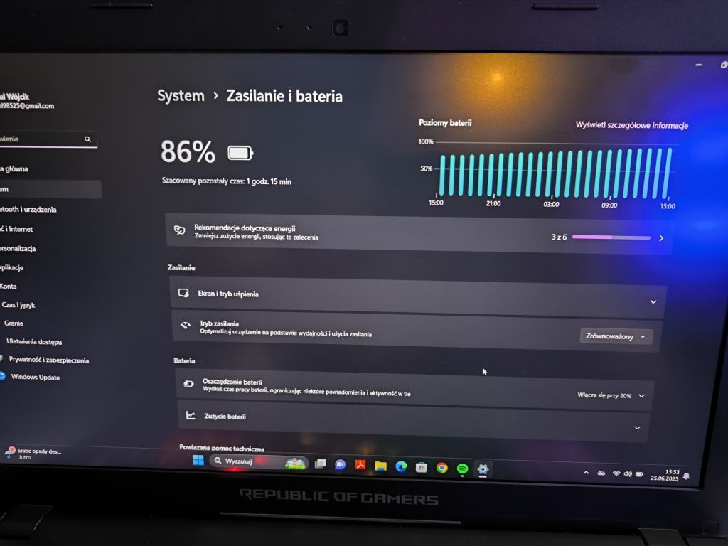 Laptop Asus Rog GL553V