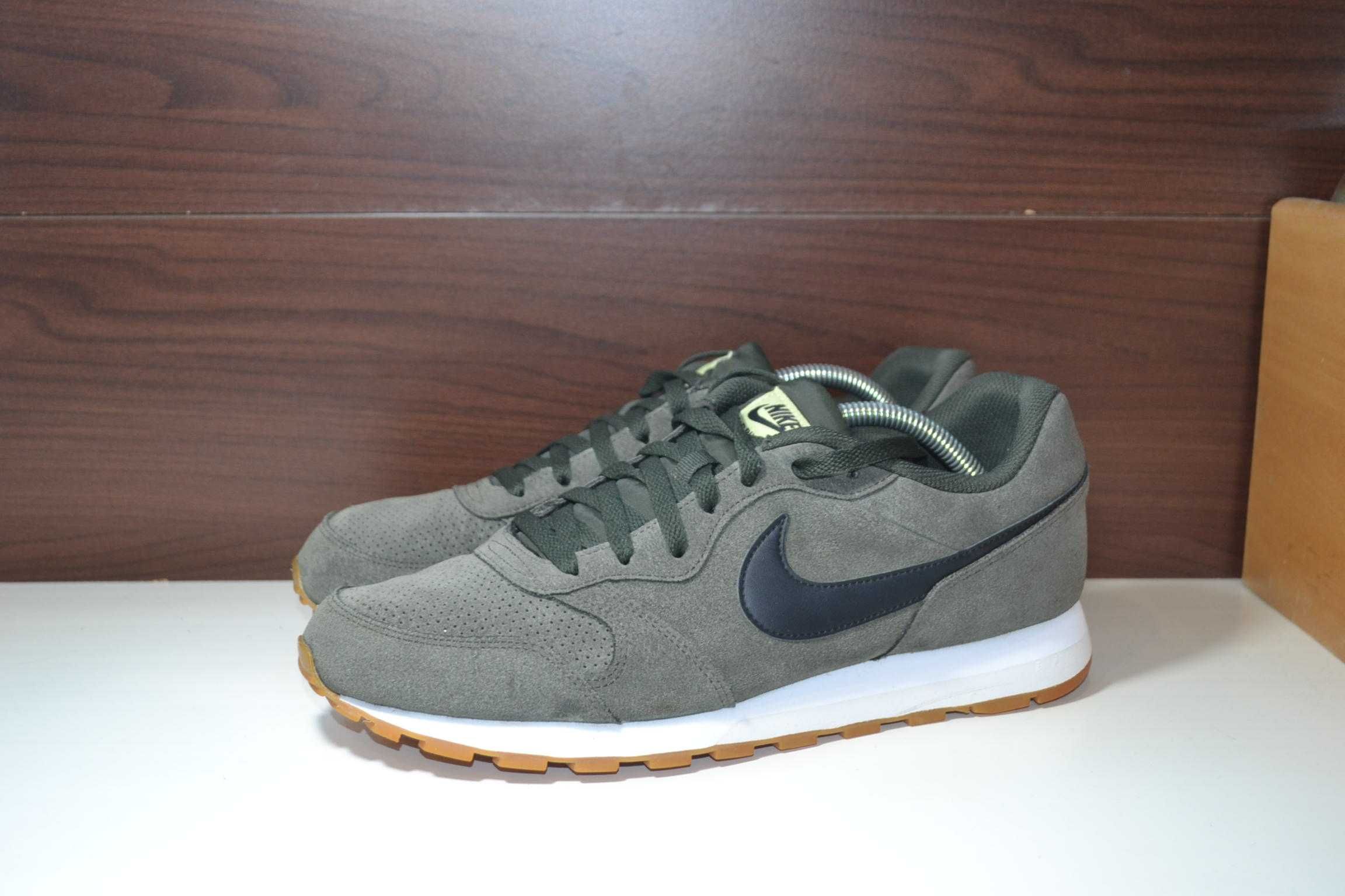 nike md runner 2 suede 45р кроссовки демисезон кожаные оригинал