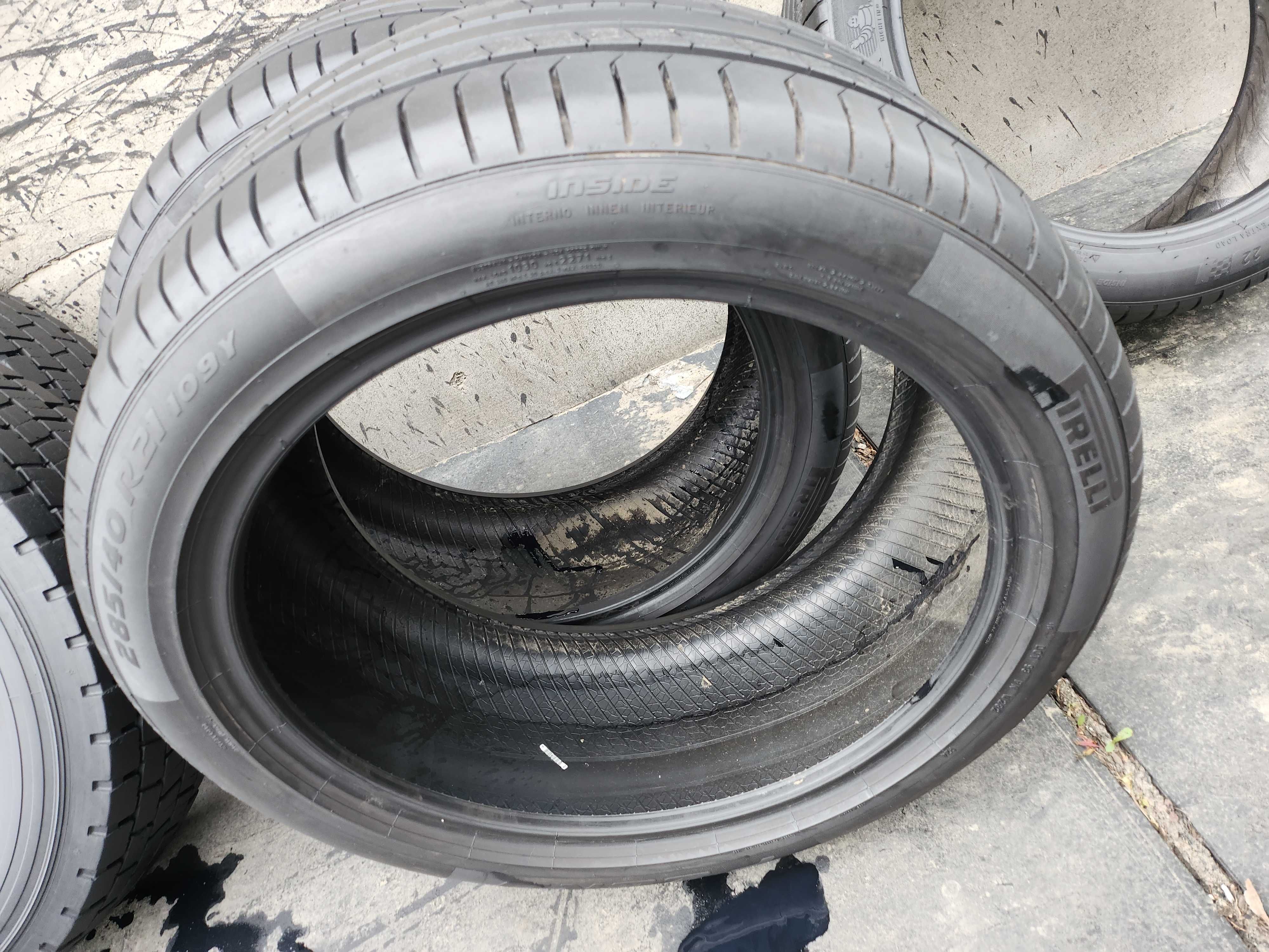 285/40R21 Pirelli P Zero PZ3 109Y Lato para