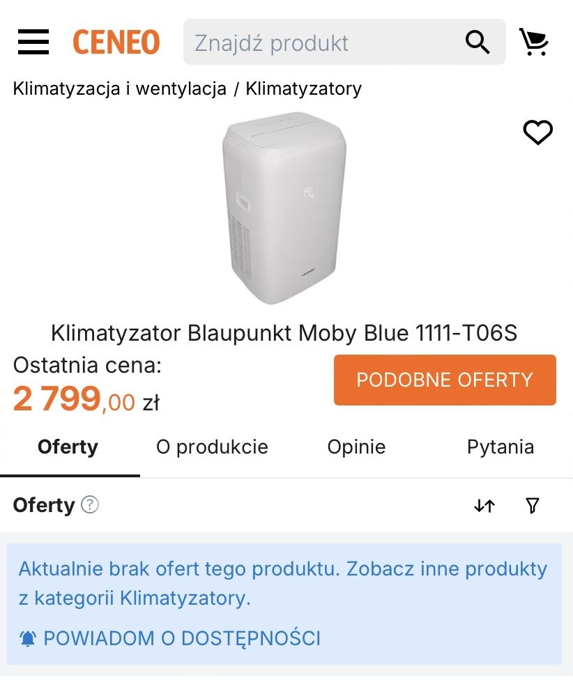 Klimatyzacja Blaupunkt