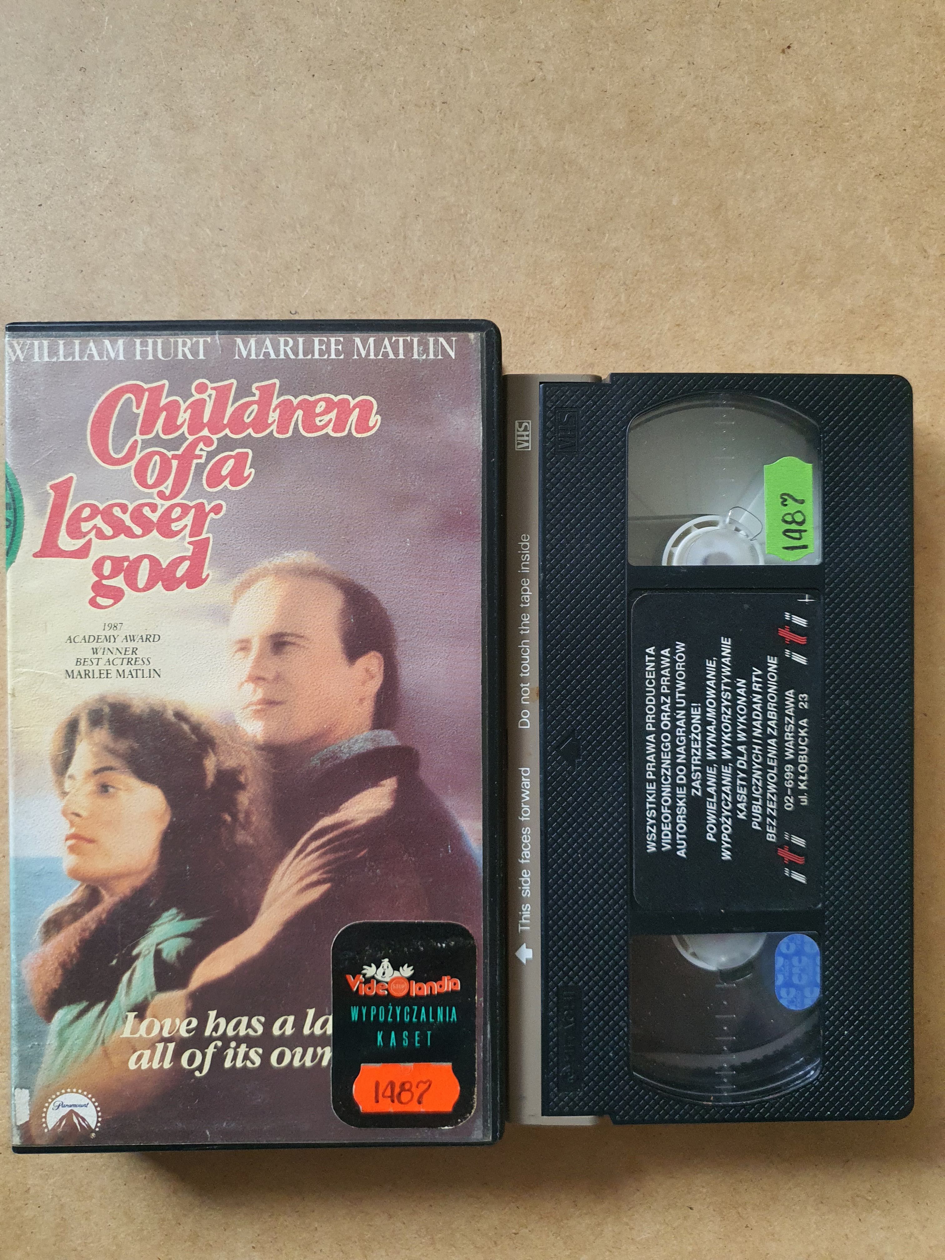 Dzieci gorszego Boga  - VHS