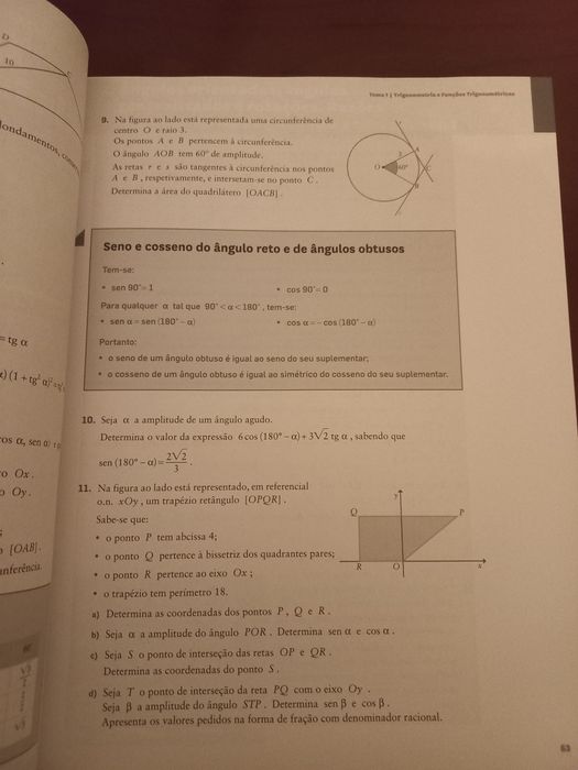 Livro de preparação  para o exame de Matemática