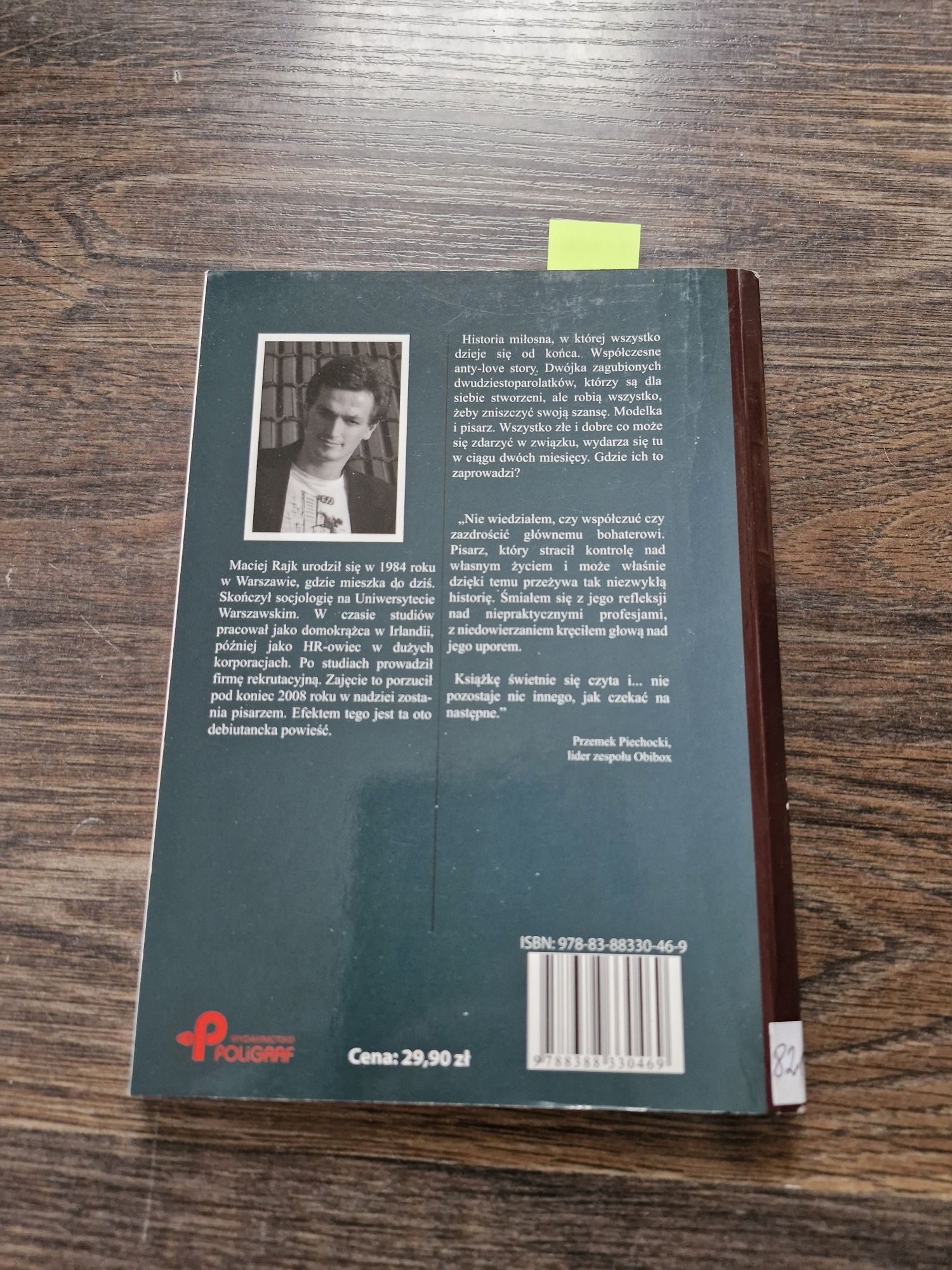A1434. "Miłość i inne pajęczyny" Maciej Rajk