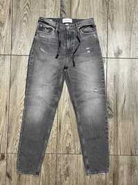 Damskie Spodnie Boyfriend Jeansowe CALVIN KLEIN MOM JEAN  W 27