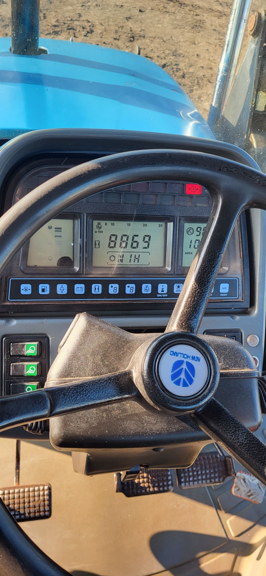New Holland TS100,brutto NH100, Klima, pneumatyka, stoll, ładowacz