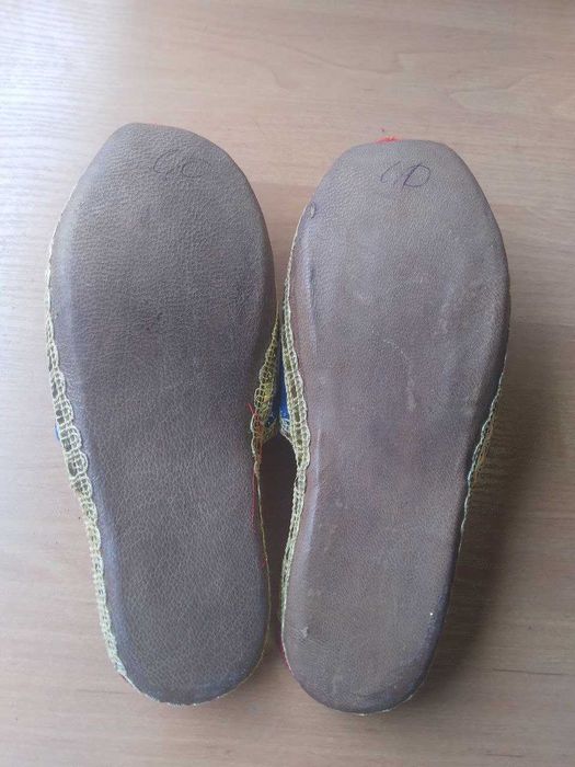Тапочки в восточом стиле