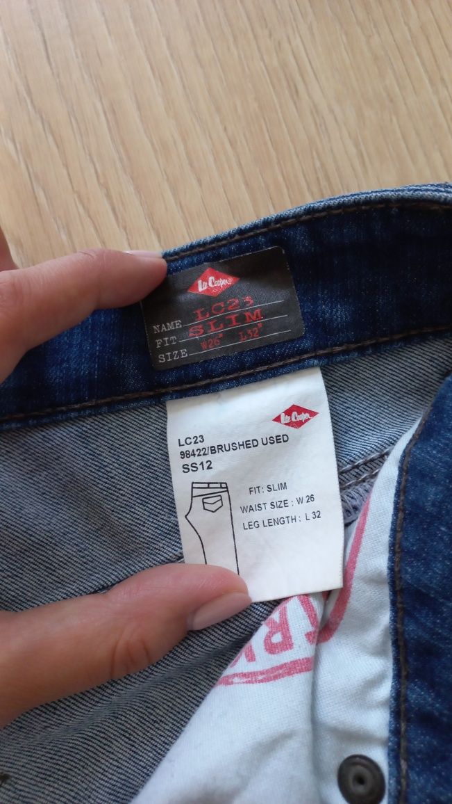 Spodnie jeansowe Lee Cooper rozmiar S