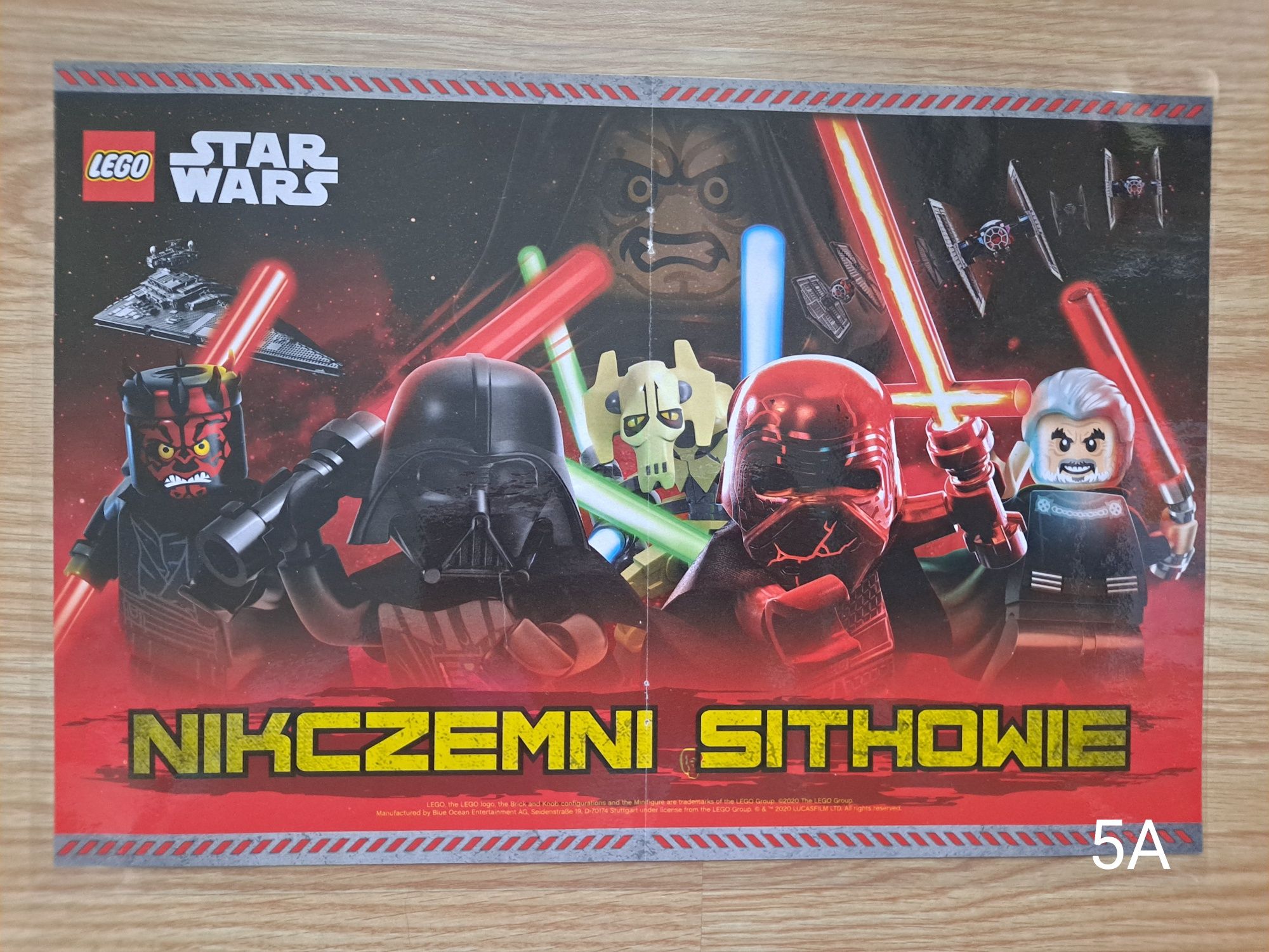 Plakaty Lego Star Wars dwustronne zafoliowane