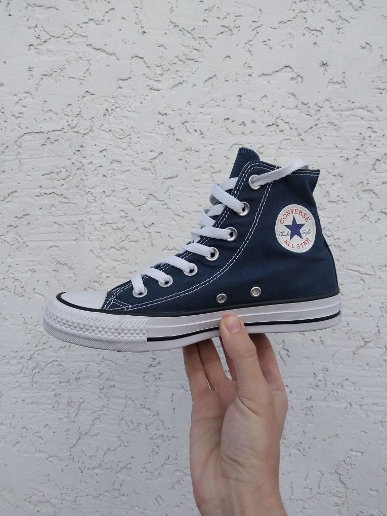 Оригінал • Високі кеди Converse Chuck Taylor All Star Hi navy blue