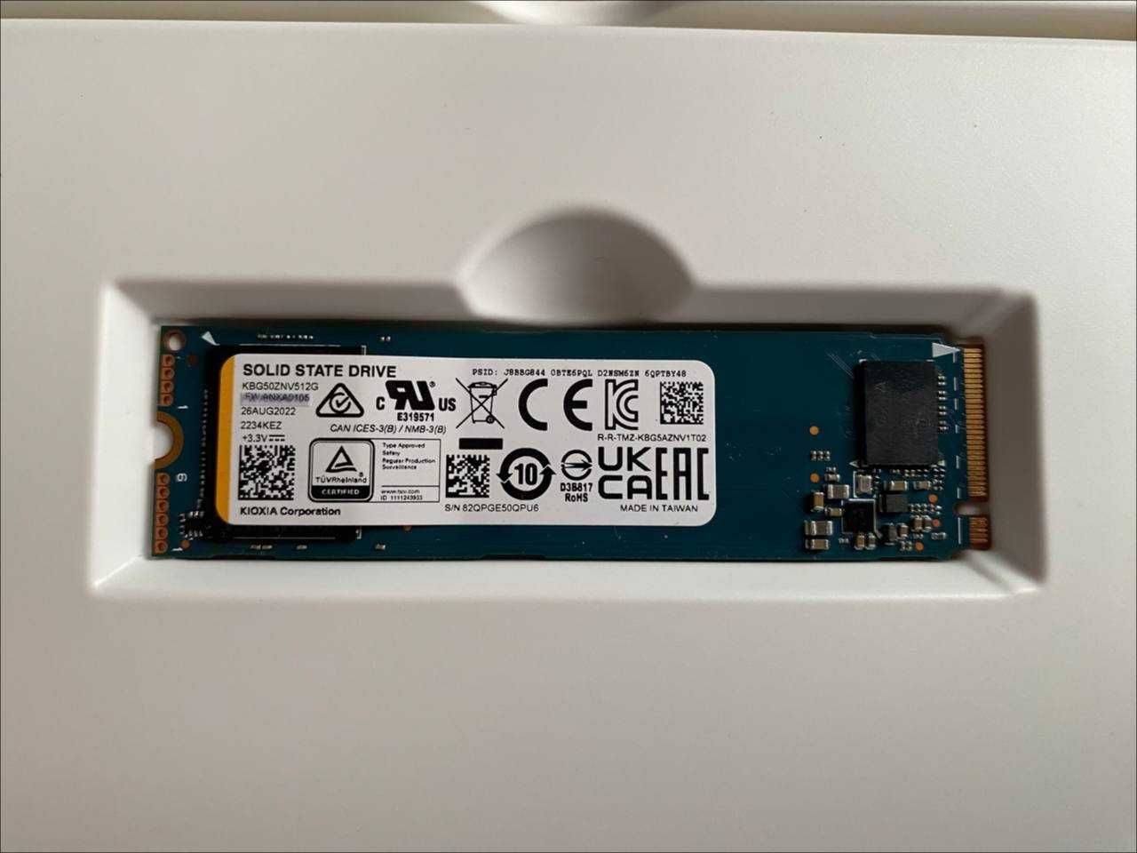SSD KIOXIA 512GB M.2 NVMe – швидкий та надійний накопичувач