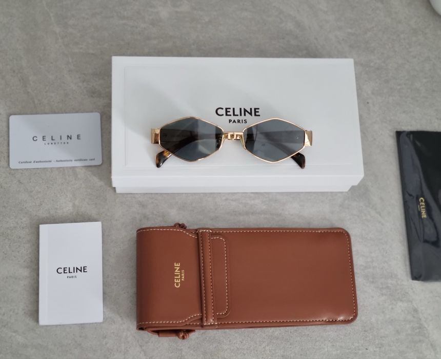 Okulary Przeciwsloneczne Filtr UV Zestaw Sloneczne Celine