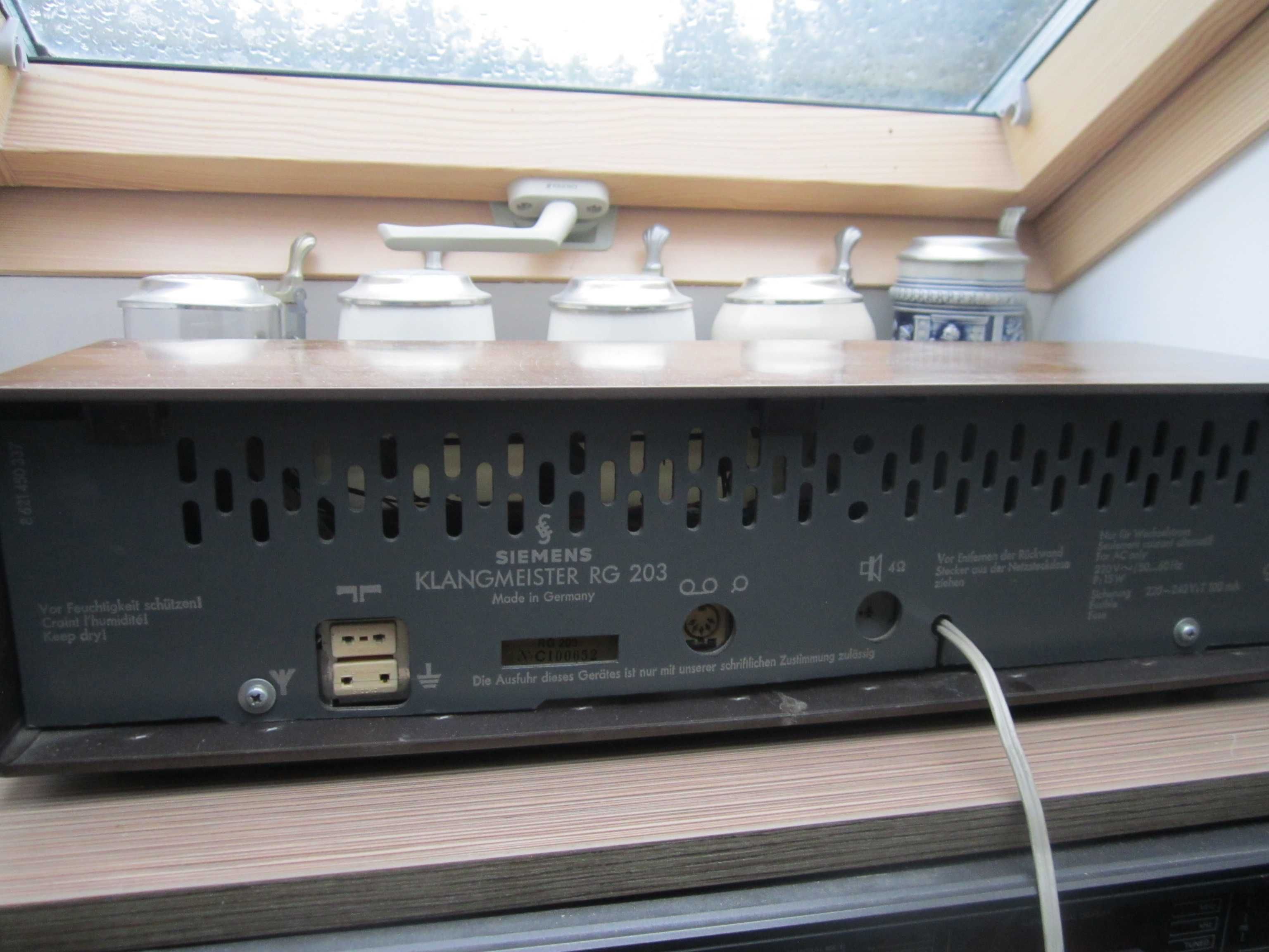 radio Siemens Klangmeister RG 203 sprawne