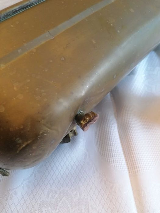 Donica Prostokątna Długa - Mosiądz