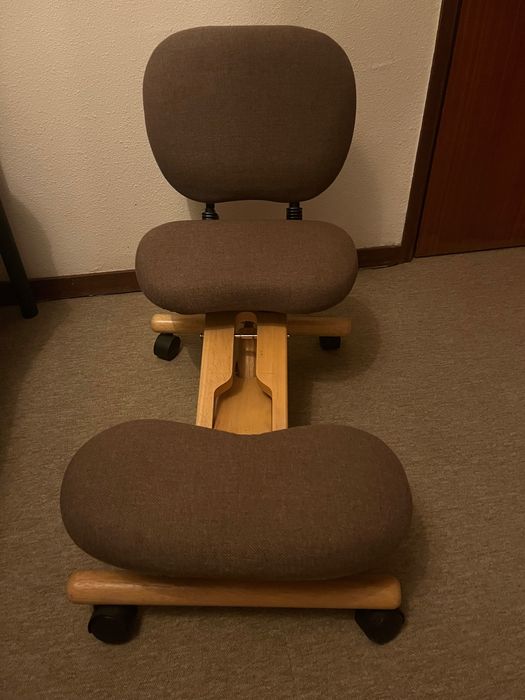 Cadeira ergonómica com encosto