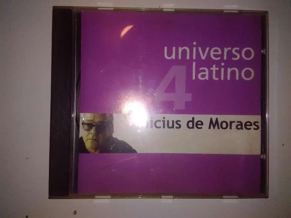 CD Original vinicius de Moraes - Universo Latino