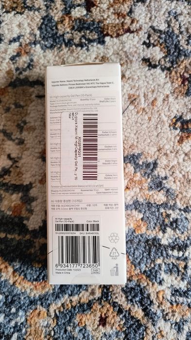 Nowy zestaw 10 długopisów zelowych Xiaomi