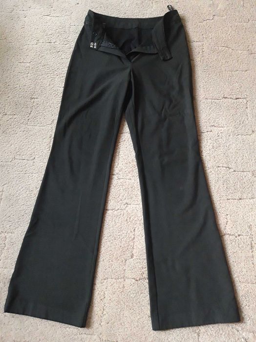 Классические женские черные брюки в хорошем состоянии, L