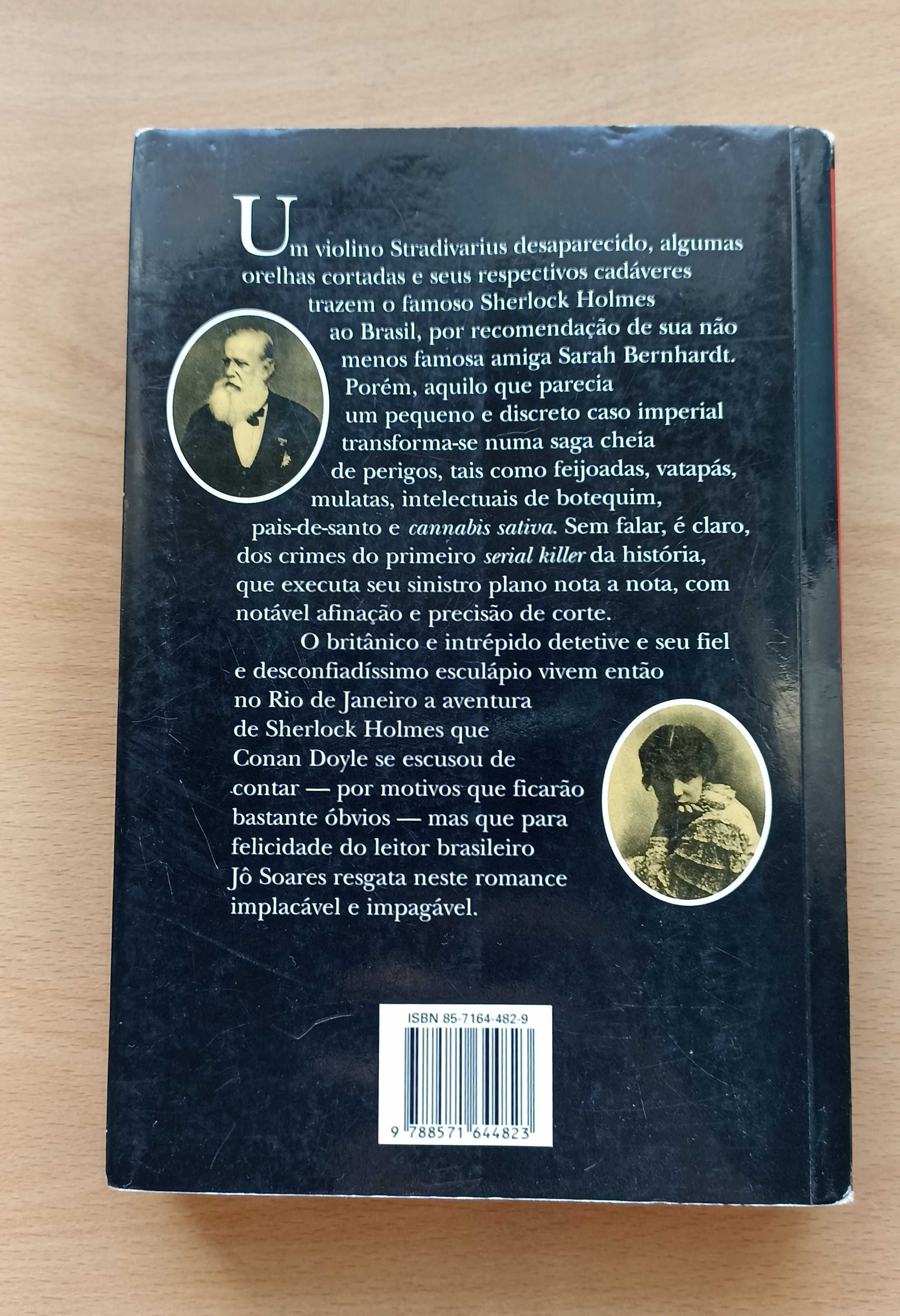 Livro "O Xangô de Baker Street" de Jô Soares