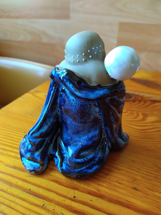 Budda Buddha Figurka Porcelana 11,5cm.