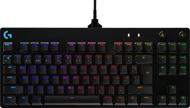 клавиатура logitech g x pro tkl