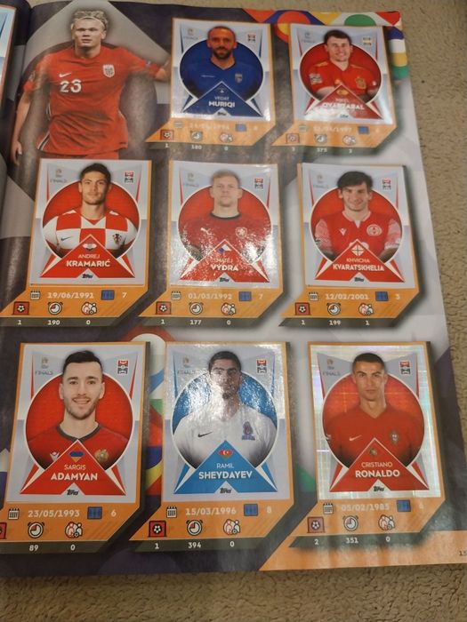 Uefa Nations league Topps
