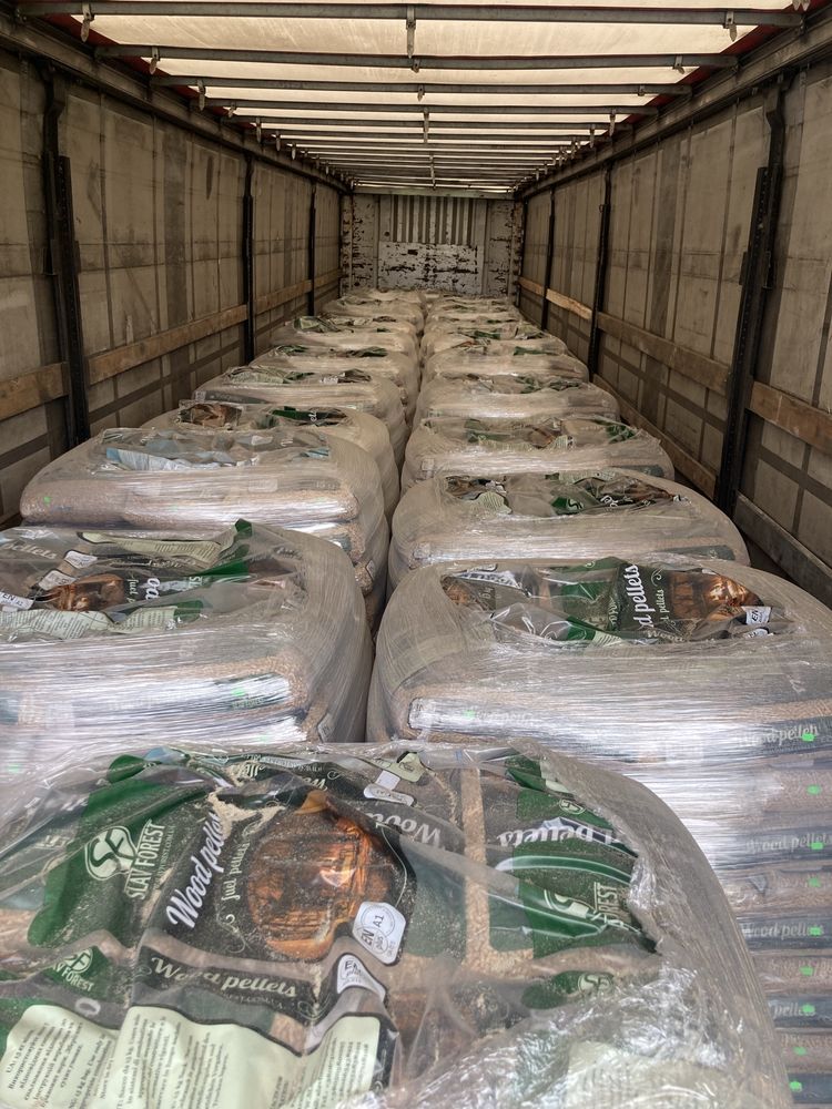 Pellet drzewny Slav Forest A1 ENplus paleta 975kg Darmowa dostawa w PL
