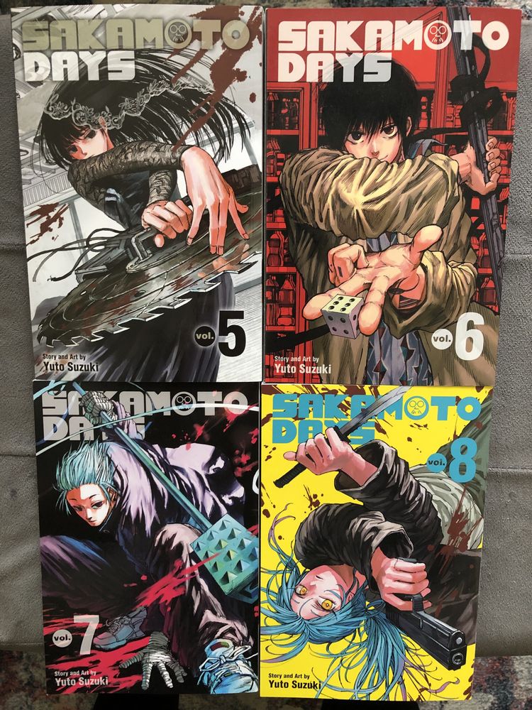 Sakamoto Days Vol 1-8