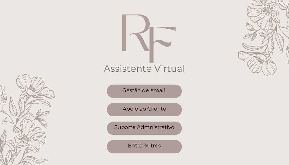 Assistente Administrativa Virtual- Raquel Fernandes