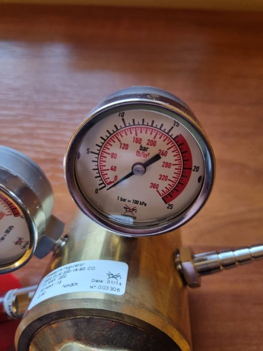 Regulator wysokiego ciśnienia Air Liquide