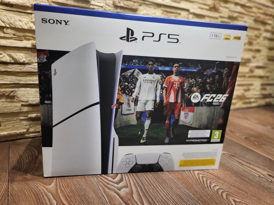 Ігрова приставка консоль PlayStation 5 slim digital  FC 26 нові