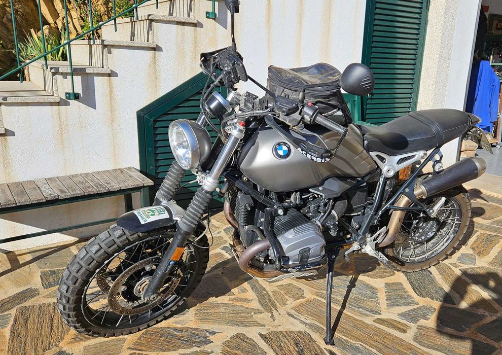 BMW R nineT Scrambler - Big Traill Enduro profissional