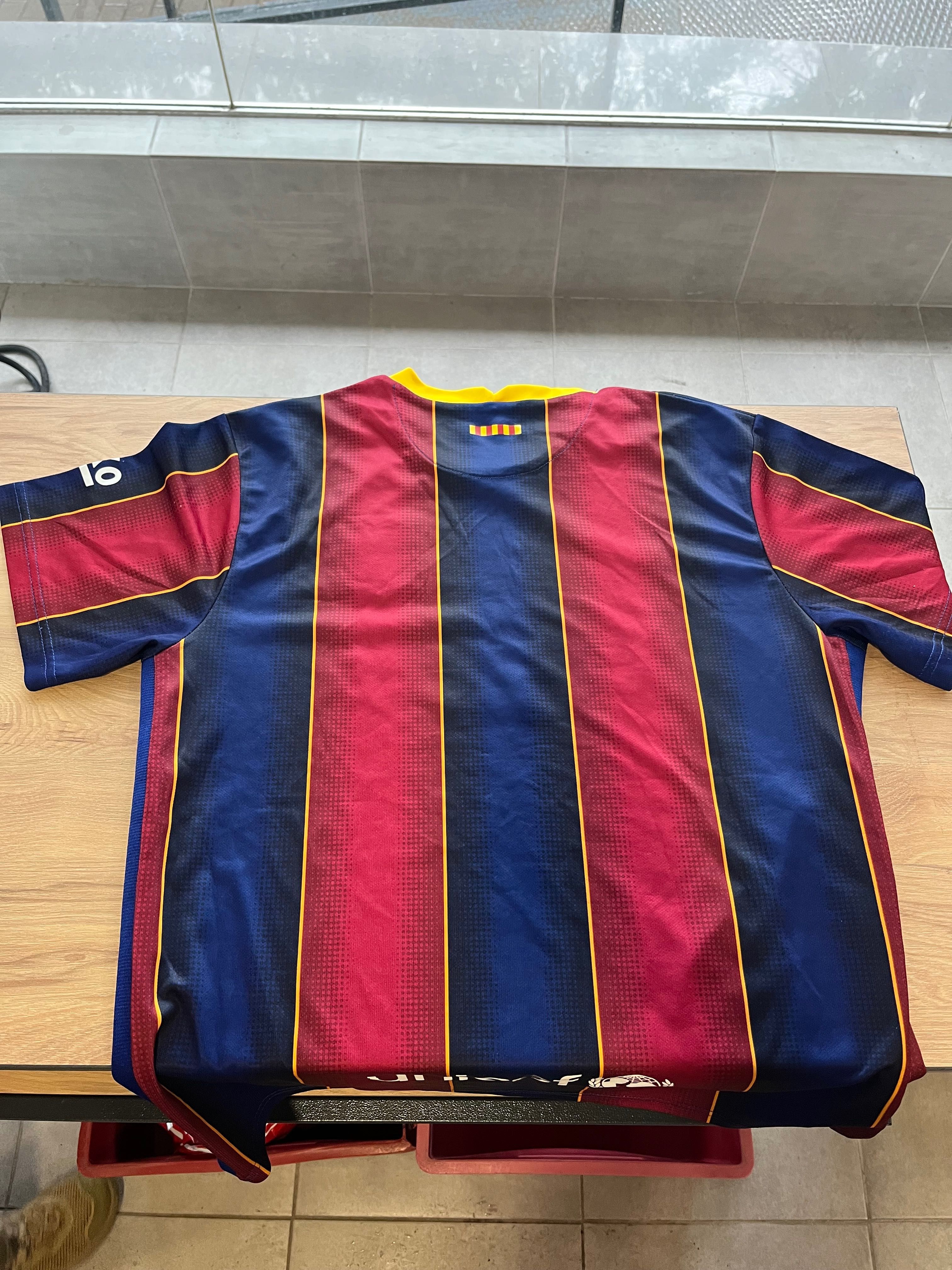 Барселона 2020-2021 Home Authentic Jersey Nike Vapor Knit Player L