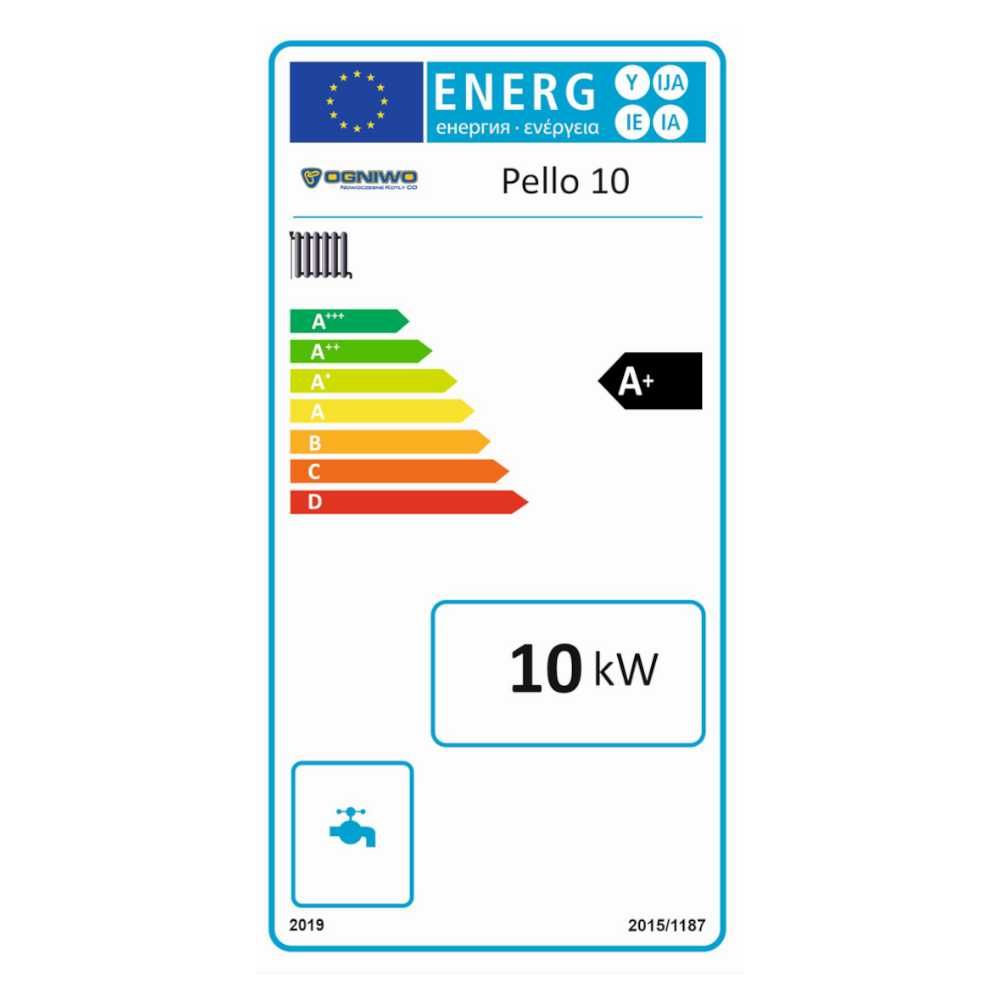 Kocioł, piec na pelet Ogniwo Pello 10 kW - kompaktowy, zgrabny