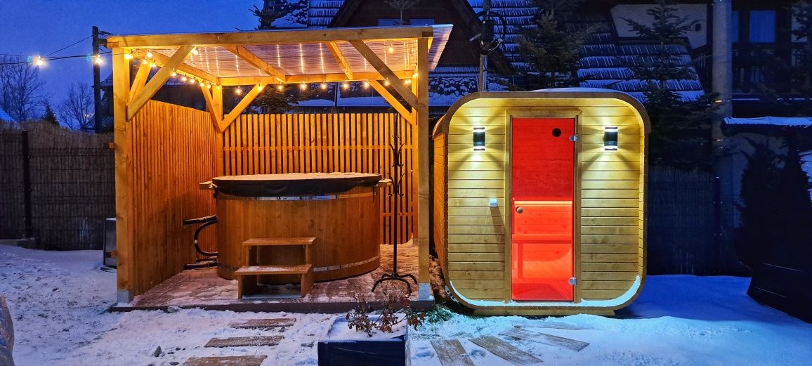 Apartament dwupokojowy z aneksem.  Balia. Sauna. Białka Tatrzańska