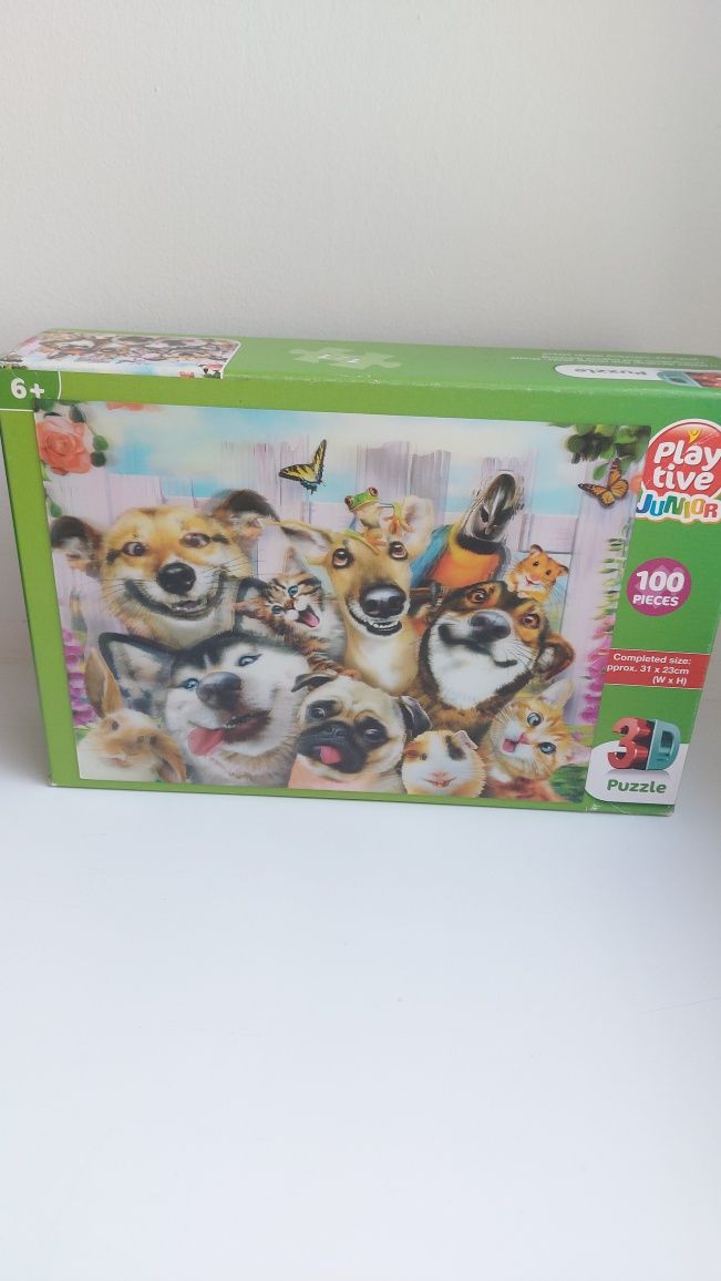 Пазли 3D на 100 деталей