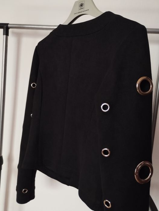 Замшевий короткий піджак