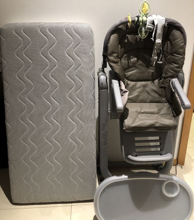 Colchão bebé Ecus kids Oxsi oferta cadeira Polly Magic Chicco