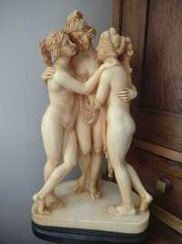 A. Santini piękna stara rzeźba Trzy Gracje