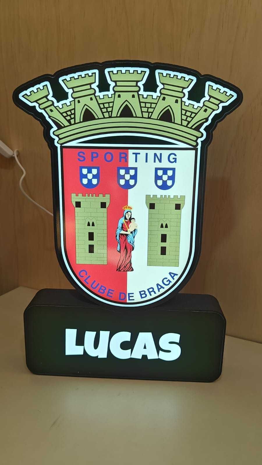 Candeeiros Personalizáveis de Clubes