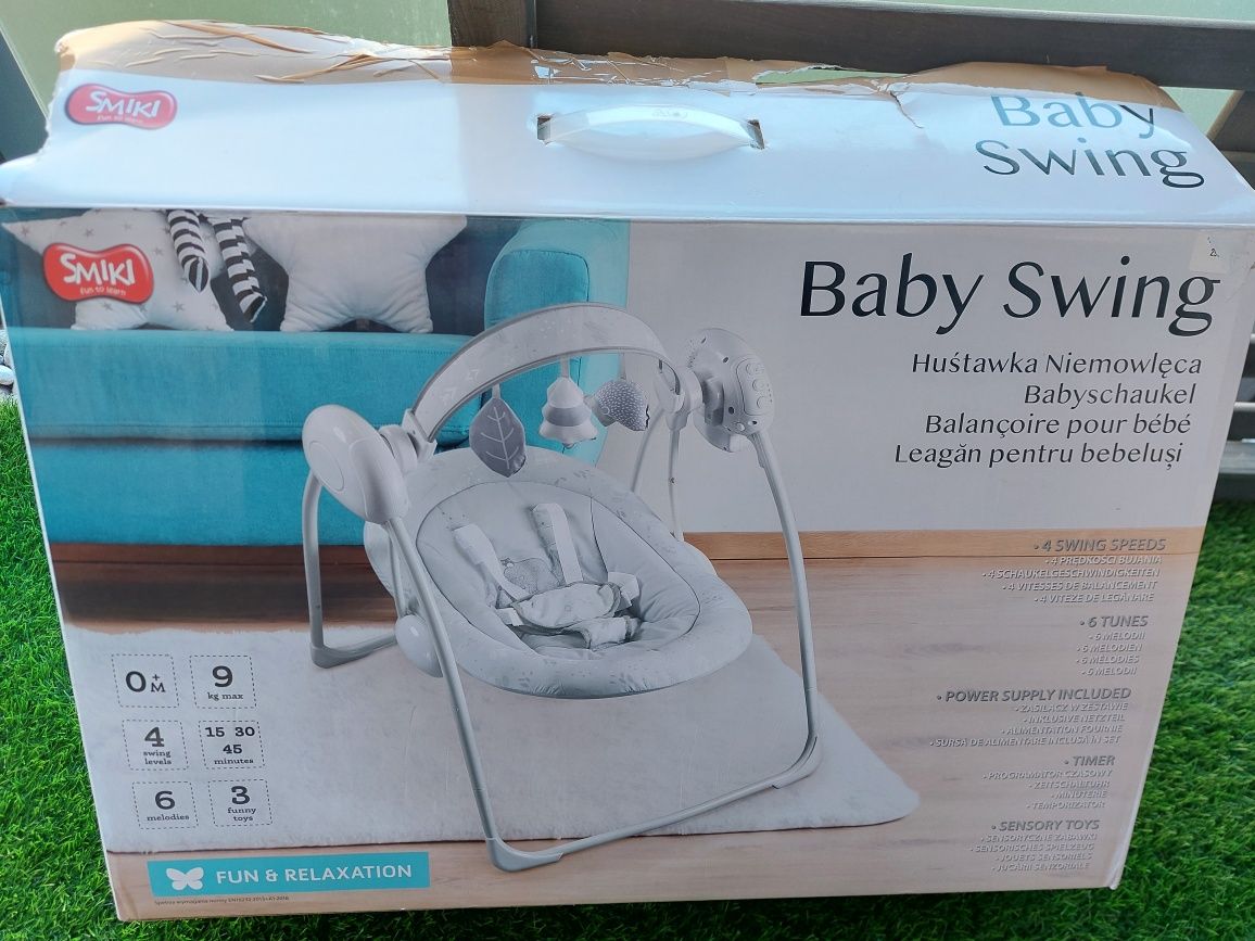Bujaczek niemowlęcy Baby Swing