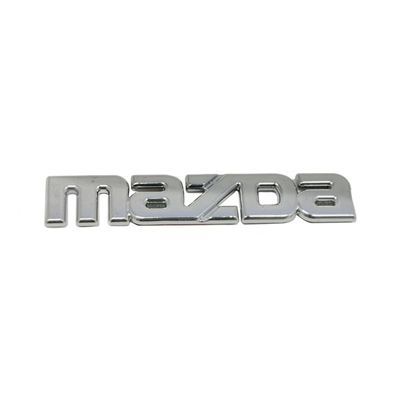 Emblemat Znaczek Logo Napis Mazda 90X15Mm