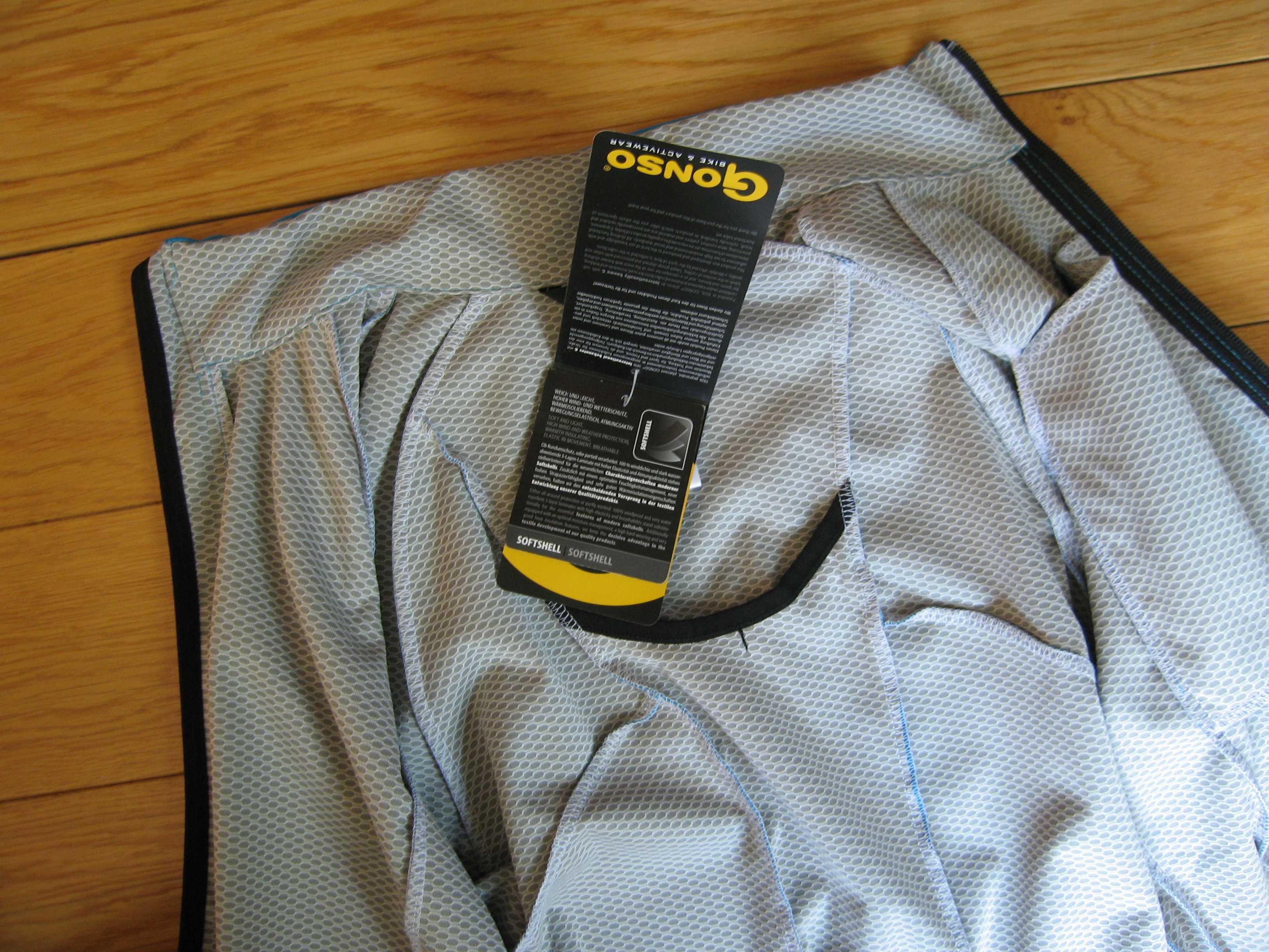 Softshell kurtka rower damska Gonso