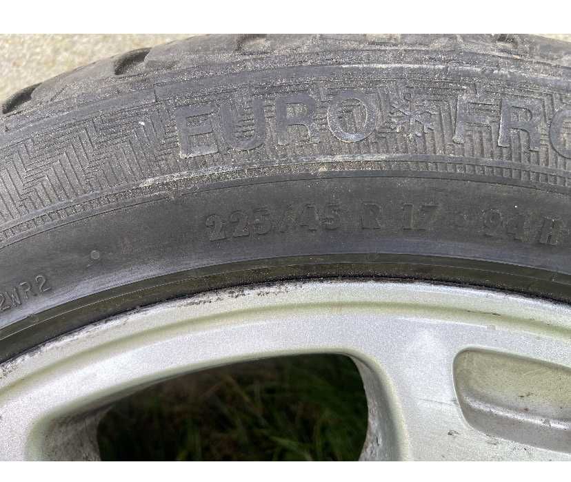 Felgi z oponami audi TT