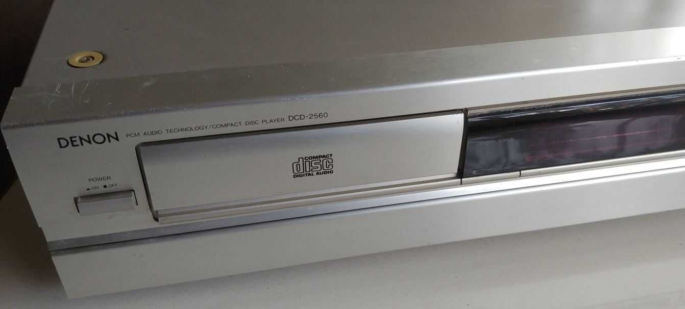 DENON DCD2560 przerobiony na DAC 4 x AD1862N R2R, SM5842APT, DIR9001