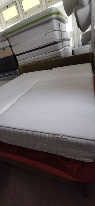 Super materac lateksowy ikea myrbacka stan idealny 90x200 na 180x200