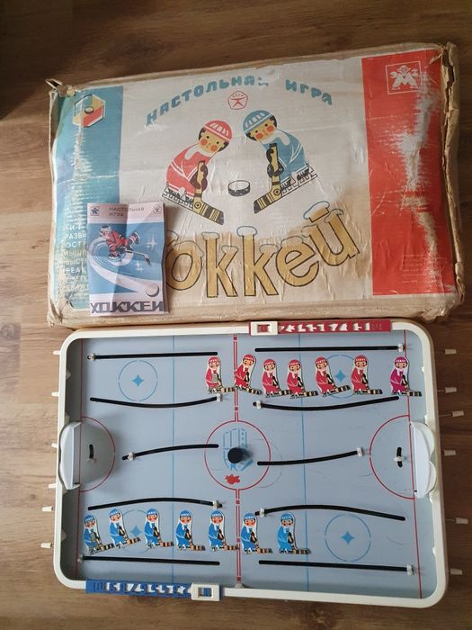 Игра Гра  ссср настольны Хоккей  Баскетбол Клюшка