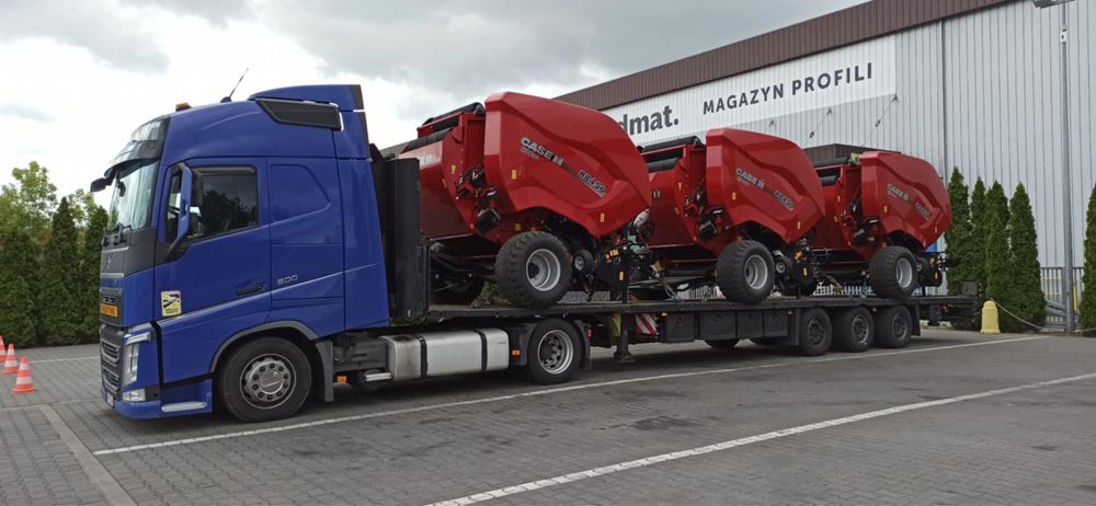 Transport niskopodwoziowy  maszyn , kontenerów